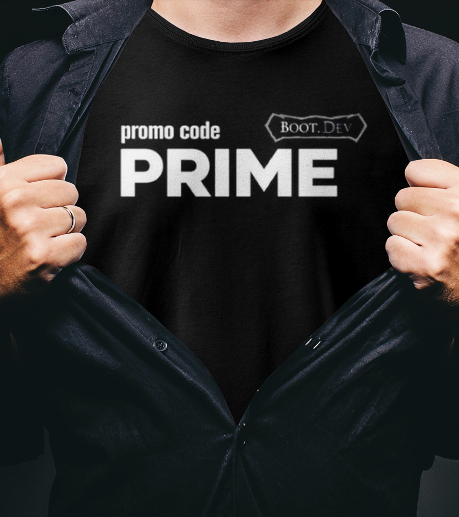 Promo Code PRIME Boot.Dev T-Shirt