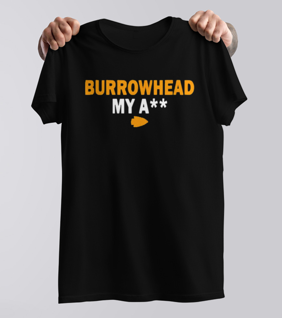 Burrowhead My A Travis Kelce Kansas City Chiefs Arrowhead T-Shirt