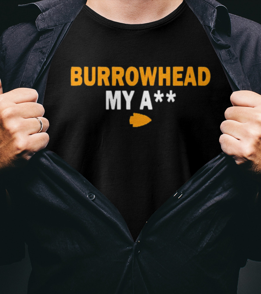 Burrowhead My A Travis Kelce Kansas City Chiefs Arrowhead T-Shirt