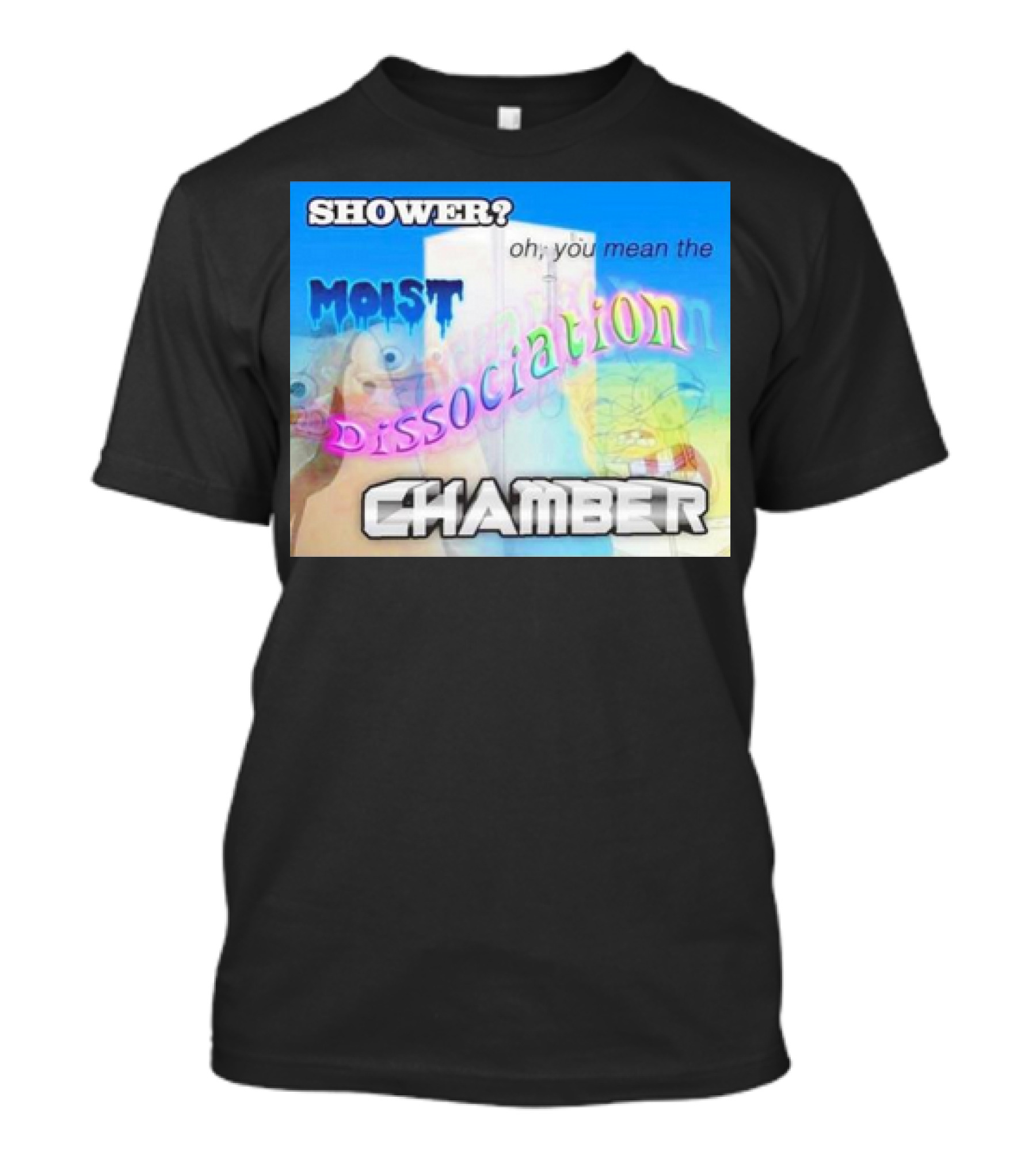 Shower You Mean The Moist Dissociation Chamber Spongebob T-Shirt