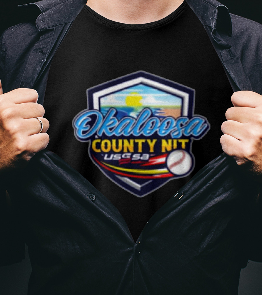 Okaloosa County NIT USSSA Baseball Tournament Special Military Rings Sep 14-15 T-Shirt