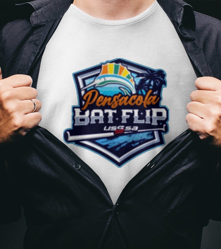 USSSA Pensacola Bat Flip RINGS And Triple Points Event Sep 21-22 T-Shirt