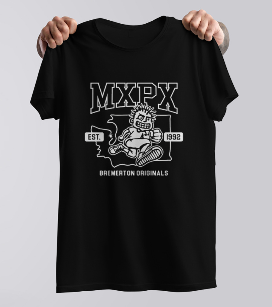 Mxpx Est. 1992 Bremerton Originals Washington T-Shirt