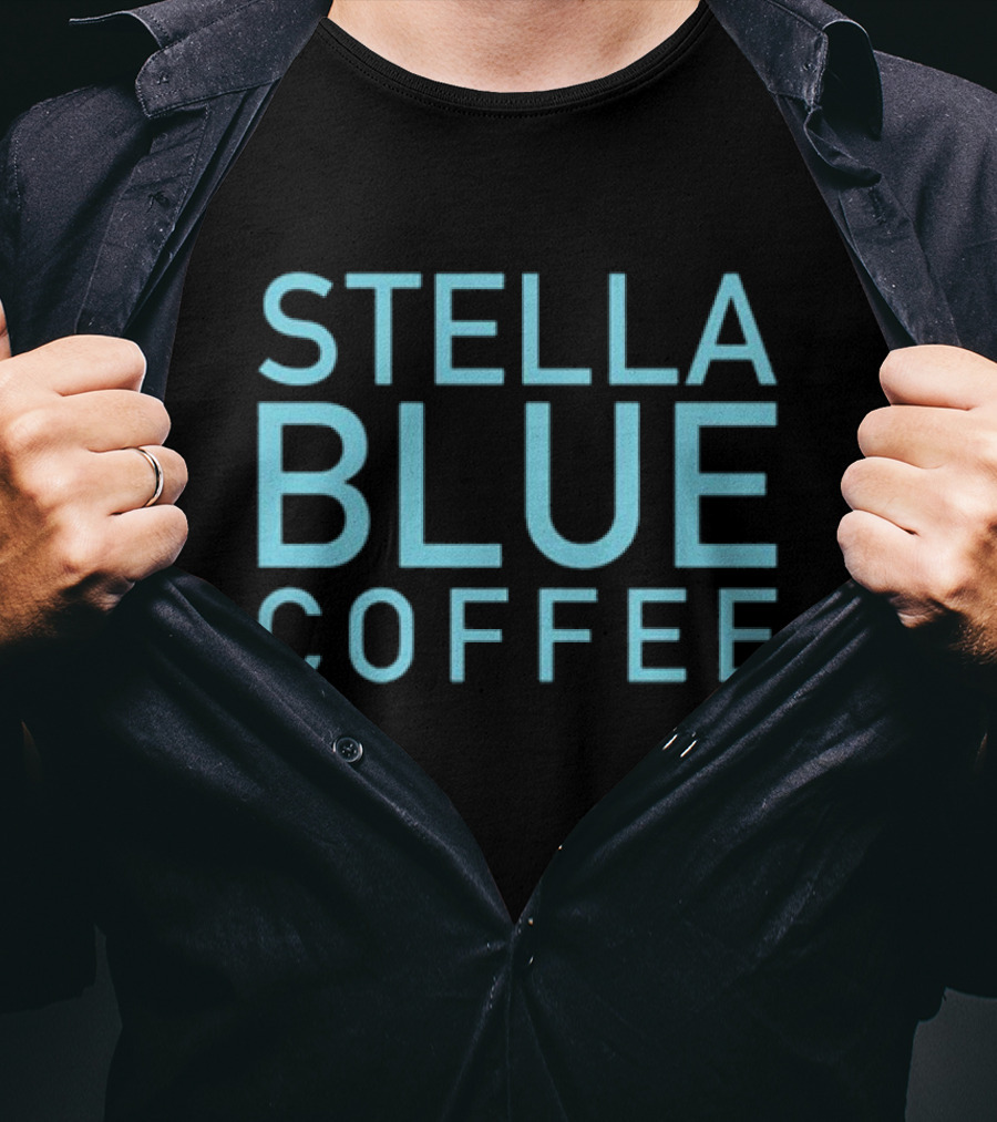 STELLA BLUE COFFEE T-Shirt