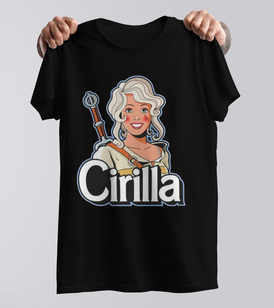 Cirilla Cartoon Style The Witcher Ciri T-Shirt