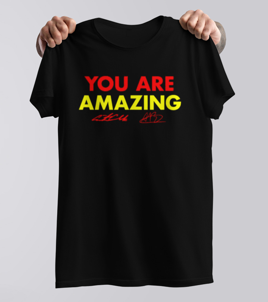 Clark Aliyah Boston You Are Amazing Indiana Fever Signature T-Shirt