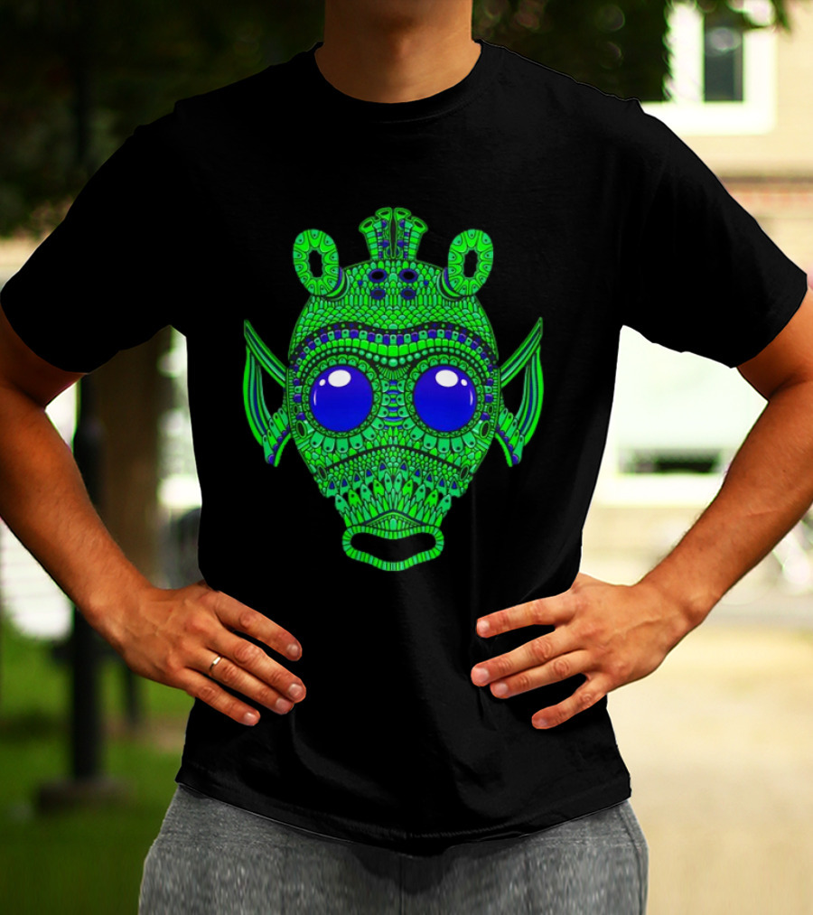 Greedo The Bounty Hunter Alien Mask T-Shirt