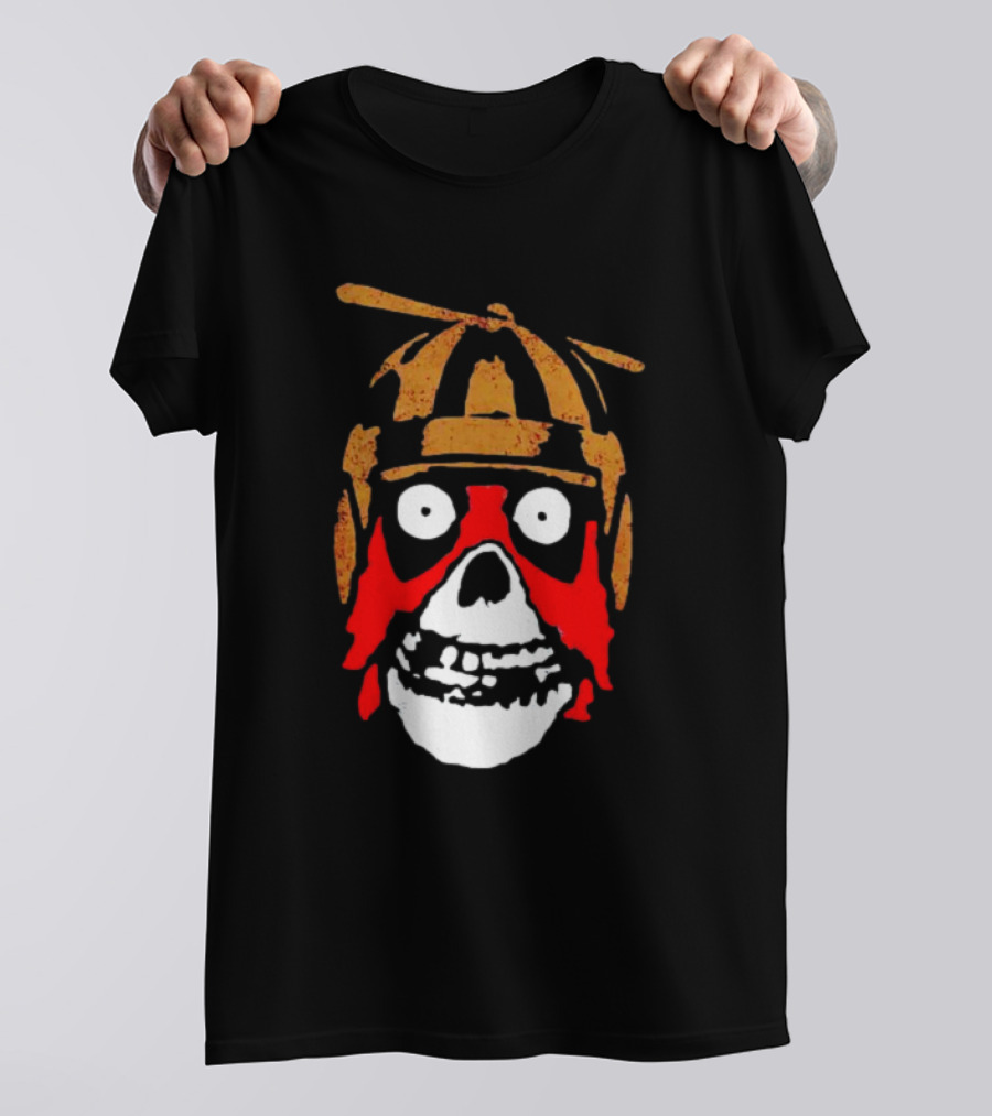 Headpool X Misfits Headpunk Skeleton Parody Crossover T-Shirt