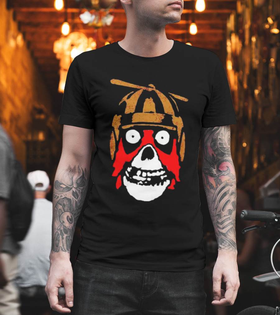 Headpool X Misfits Headpunk Skeleton Parody Crossover T-Shirt