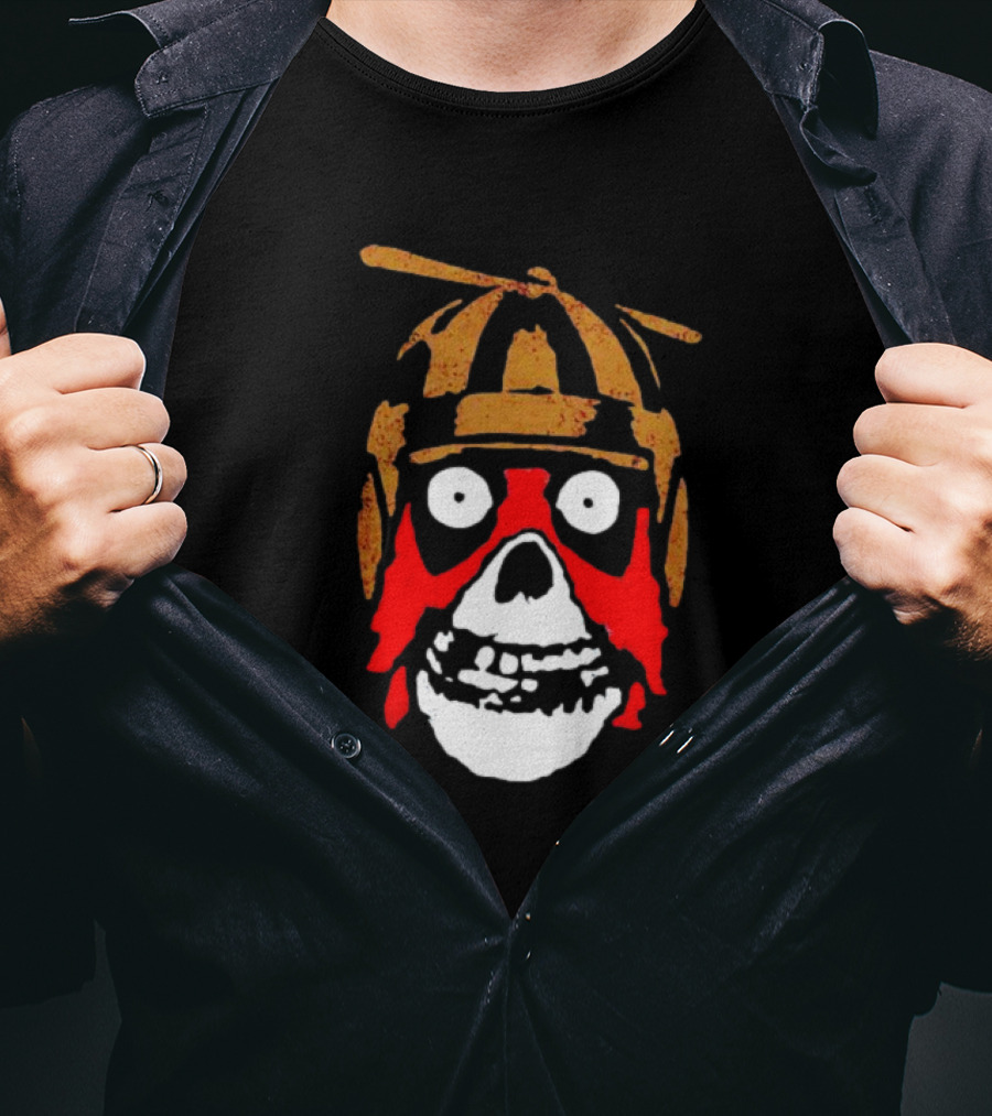 Headpool X Misfits Headpunk Skeleton Parody Crossover T-Shirt