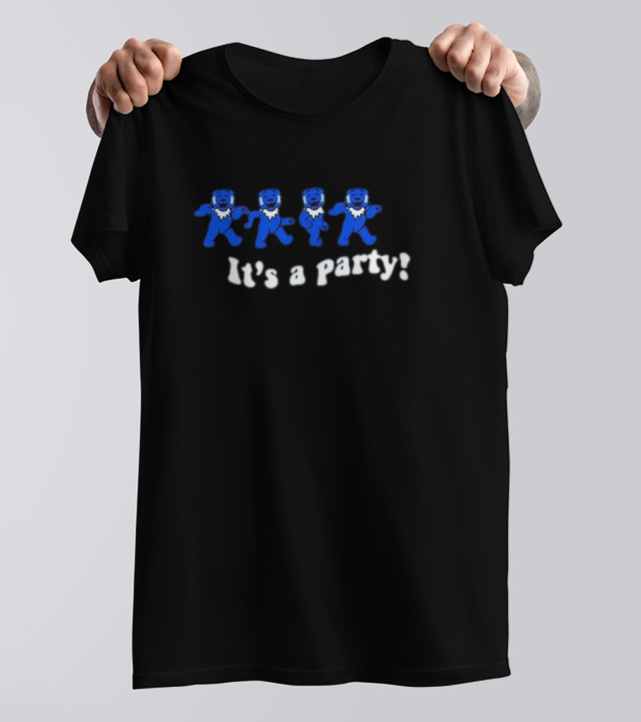 Kentucky Grateful Cats Dancing With It's A Party T-Shirt