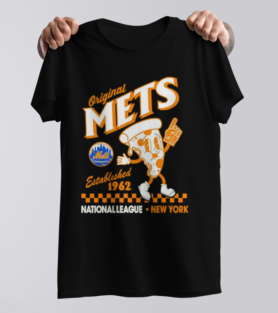 Original Mets Established 1962 National League New York T-Shirt