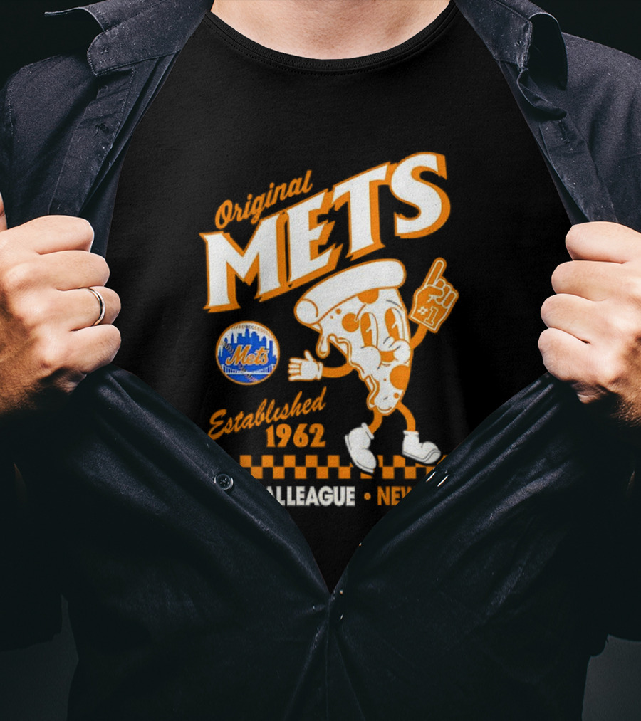 Original Mets Established 1962 National League New York T-Shirt