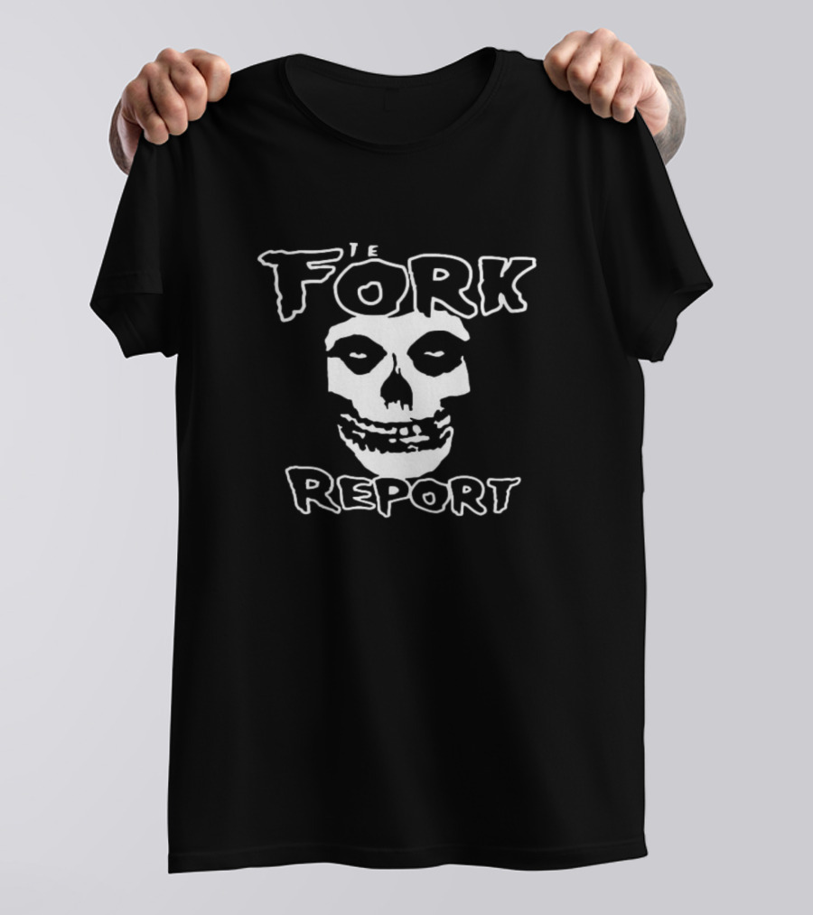 Misfits Skull The Fork Report T-Shirt