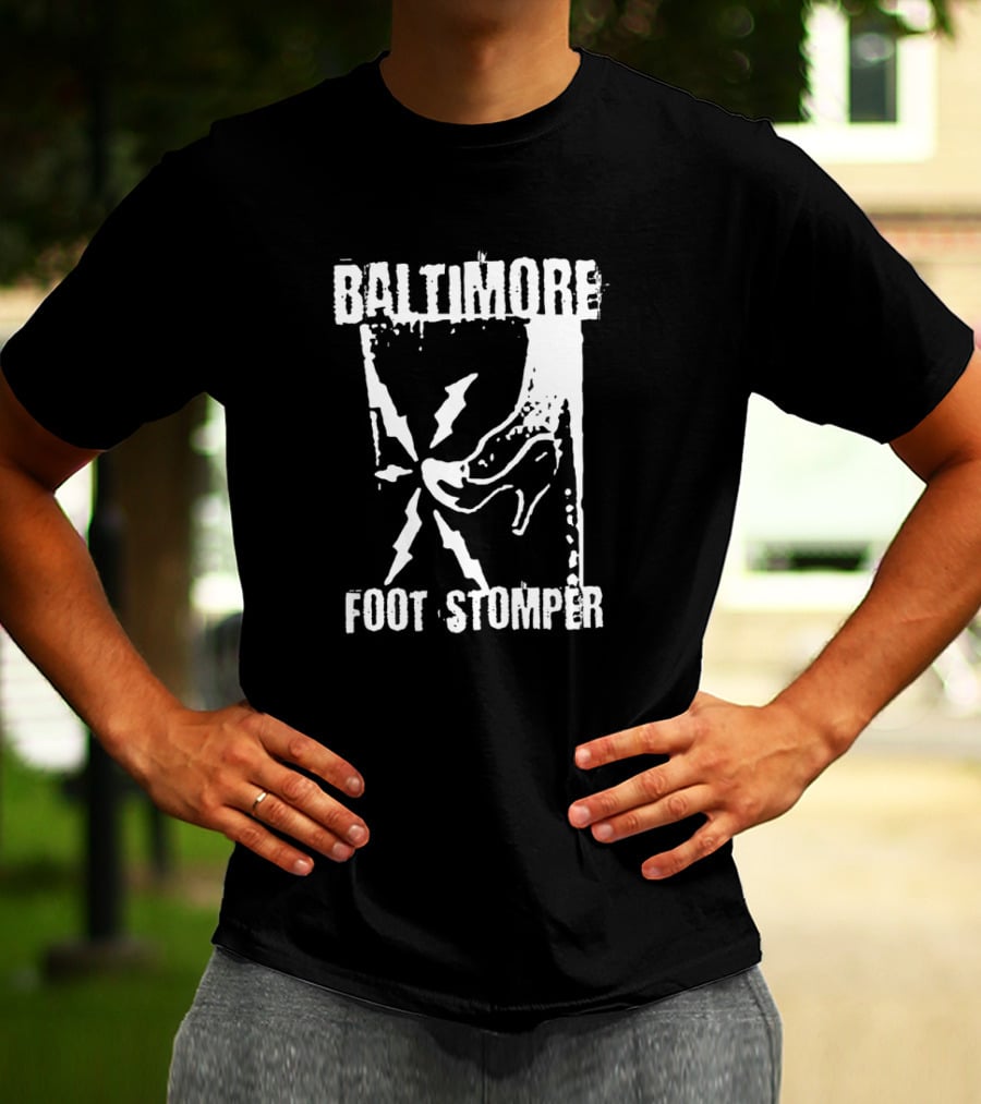 Baltimore Foot Stomper Punk T-Shirt