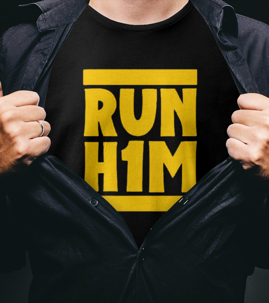 RUN H1M Street Art Graffiti T-Shirt
