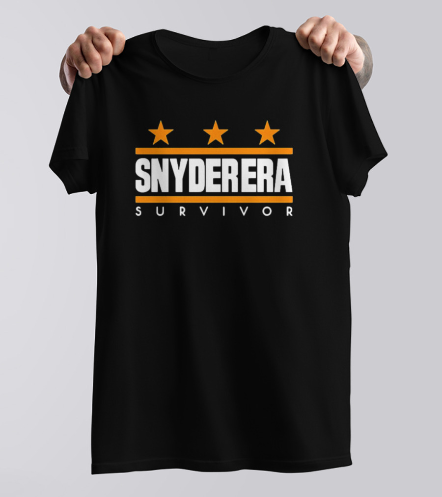 Snyder Era Survivor Cali Commander Three Stars T-Shirt