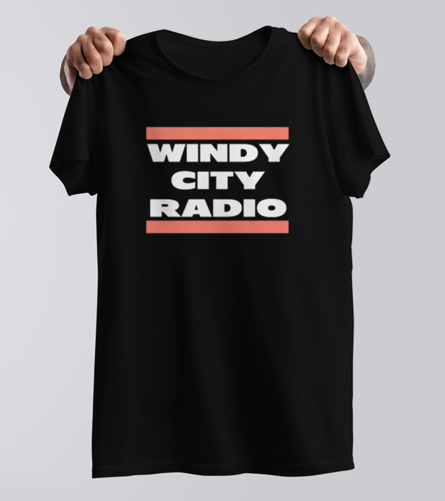 Windy City Radio Chicago Broadcast Vibes T-Shirt