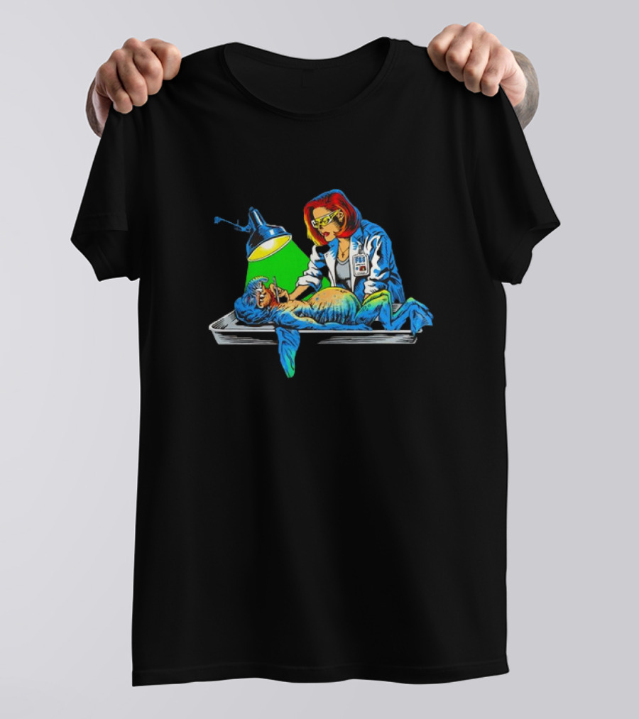 Full Wattopsy Alien Autopsy Investigation T-Shirt