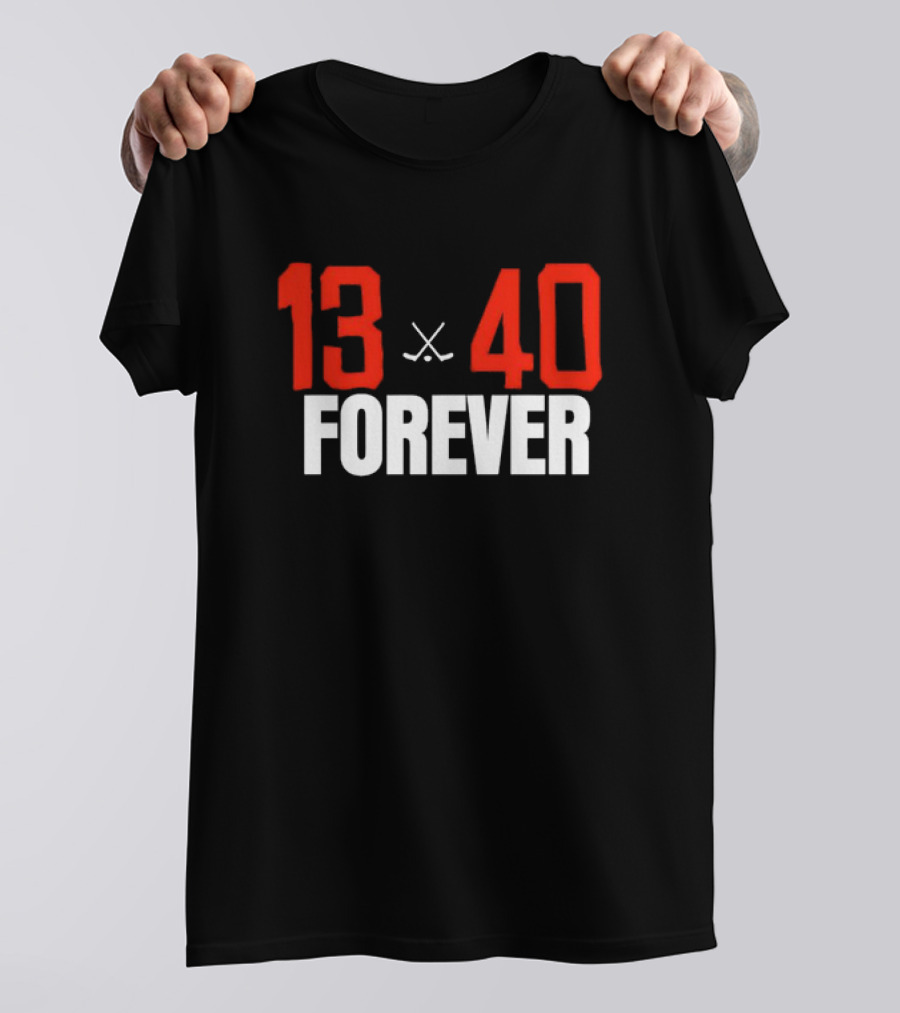 Johnny Gaudreau Hockey 13 40 Forever T-Shirt