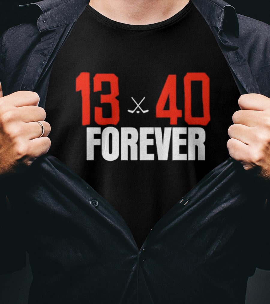 Johnny Gaudreau Hockey 13 40 Forever T-Shirt