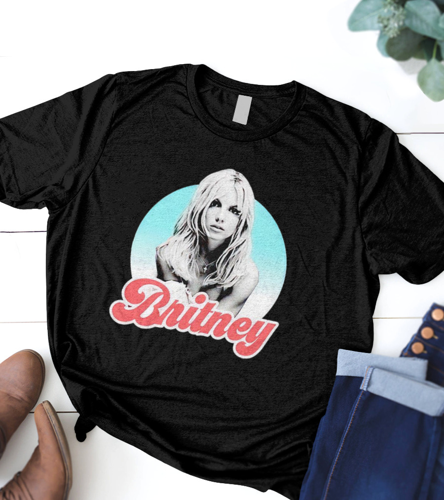 Britney Spears Retro Style Bootleg Fan T-Shirt
