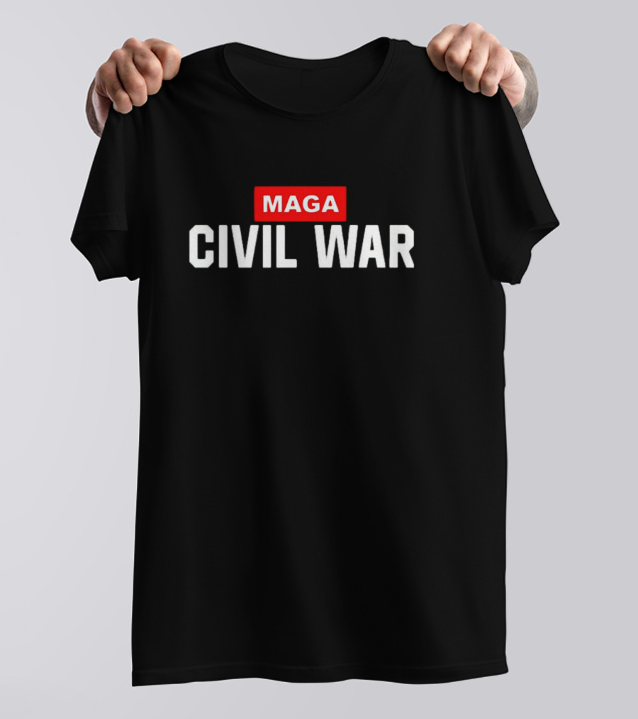 MAGA Civil War Political T-Shirt