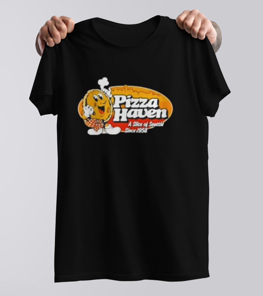 Pizza Haven A Slice Of Seattle Since 1958 Vintage T-Shirt