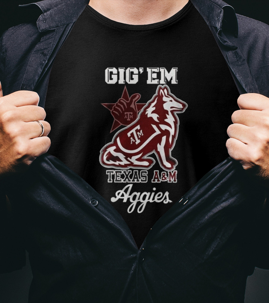 Gig Em Texas A&M Aggies T-Shirt