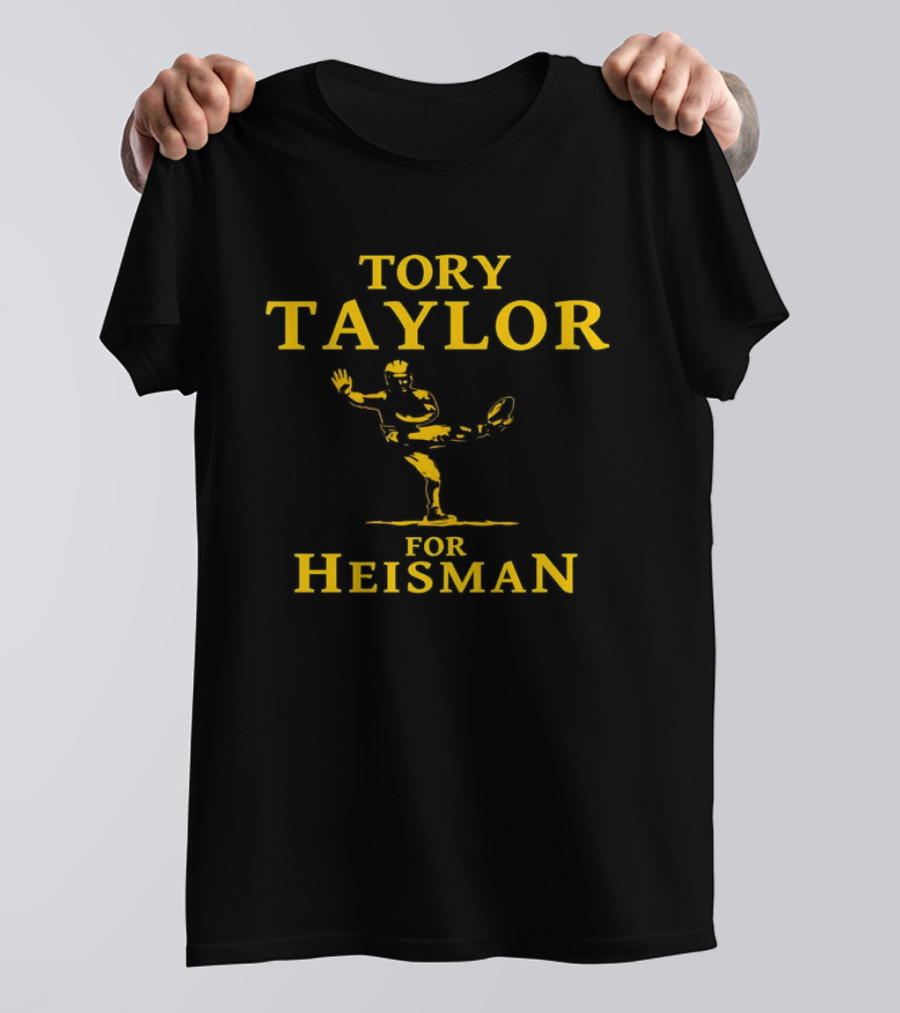 Tory Taylor For Heisman Punter Kicking T-Shirt