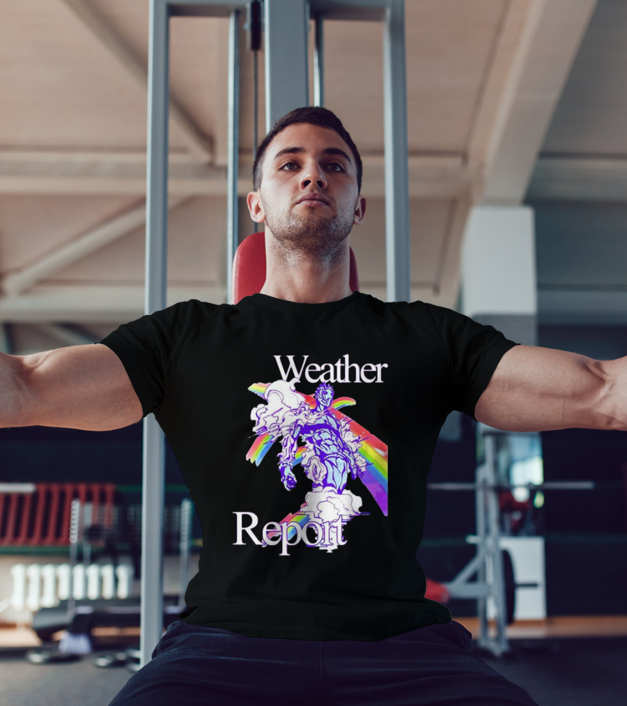 Weather Report JoJo's Bizarre Adventure Rainbow Character T-Shirt