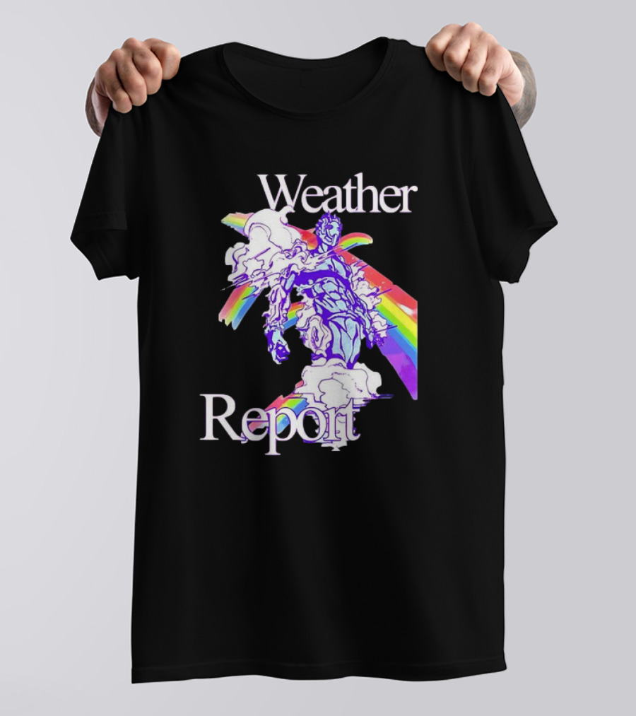 Weather Report JoJo's Bizarre Adventure Rainbow Character T-Shirt