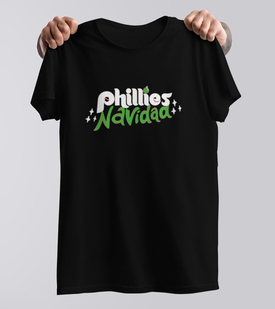 Phillies Navidad Christmas Philadelphia Phillies T-Shirt
