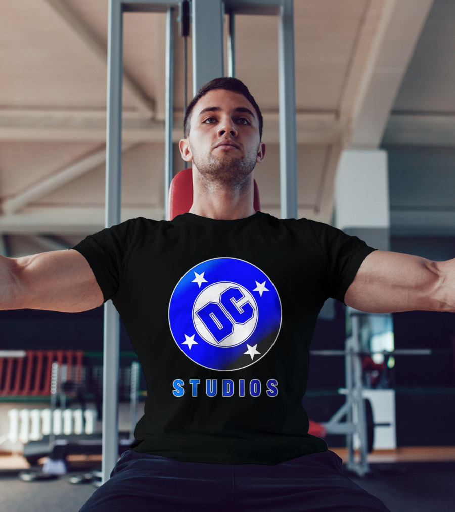 James Gunn DC Studios Logo With Stars T-Shirt