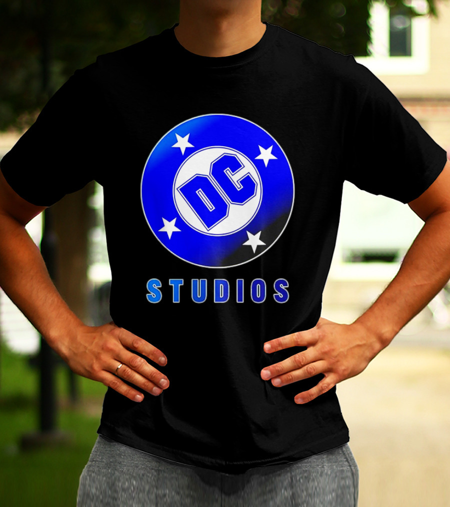 James Gunn DC Studios Logo With Stars T-Shirt
