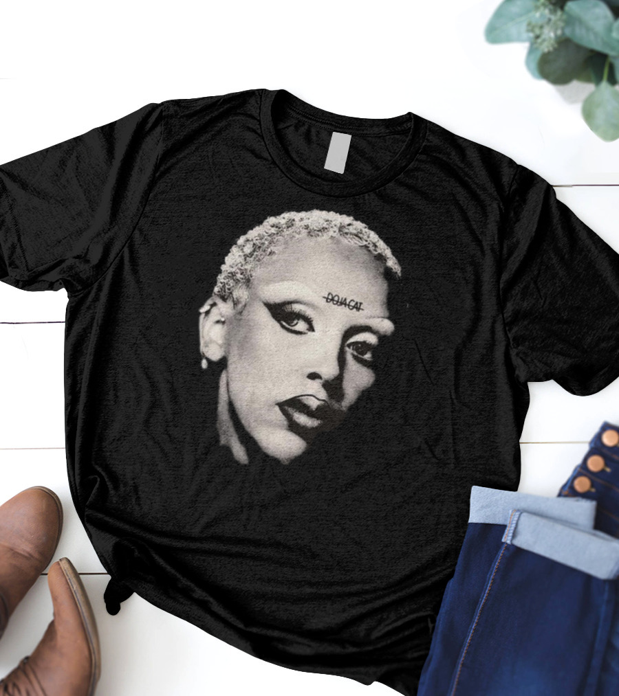 Doja Cat Claude Monochrome T-Shirt