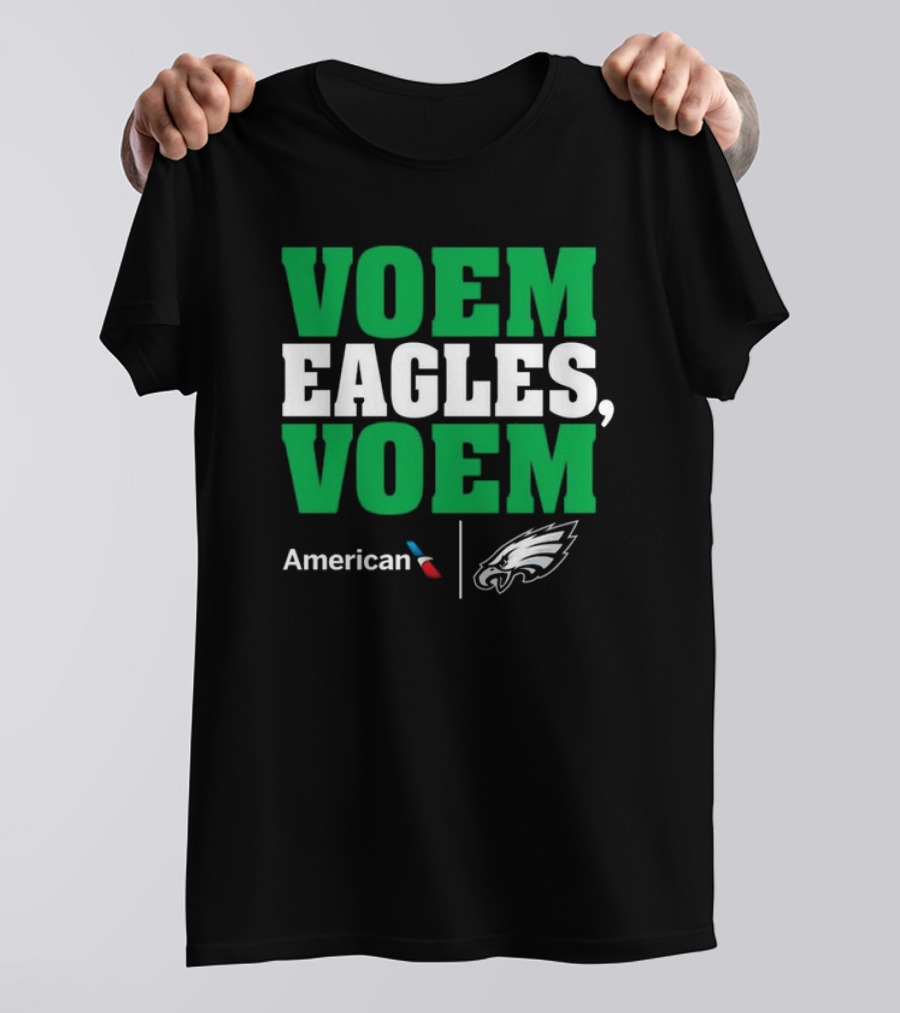 Voem Eagles Voem Philadelphia Eagles American Airlines T-Shirt