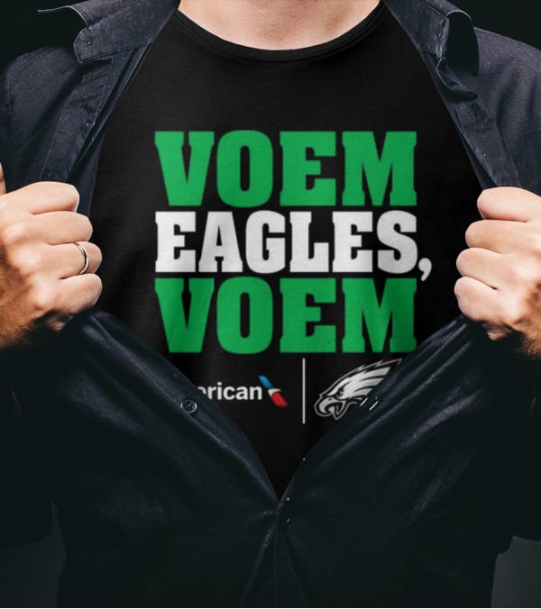 Voem Eagles Voem Philadelphia Eagles American Airlines T-Shirt