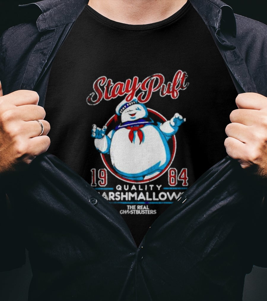 Stay Puft Quality Marshmallows 1984 The Real Ghostbusters T-Shirt