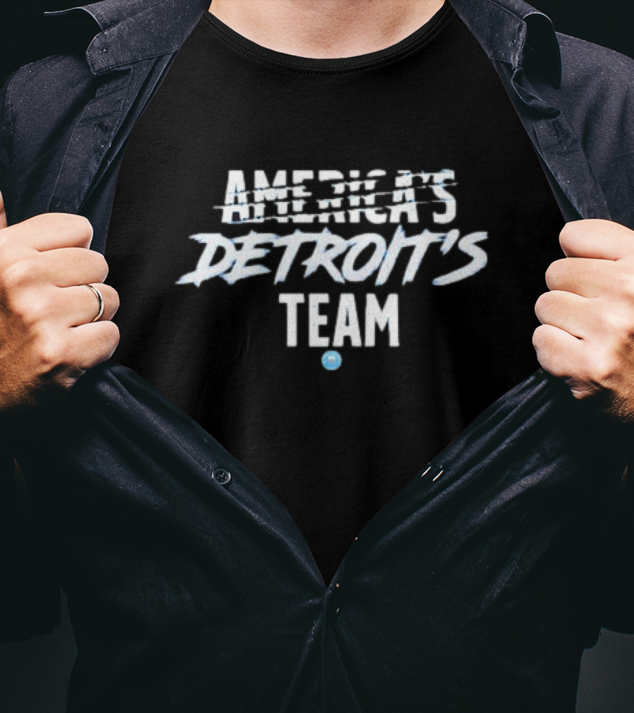 Detroit's Team Detroit Lions Football T-Shirt