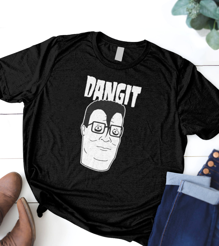 Hank Hill Danzig Mashup Dangit Face T-Shirt