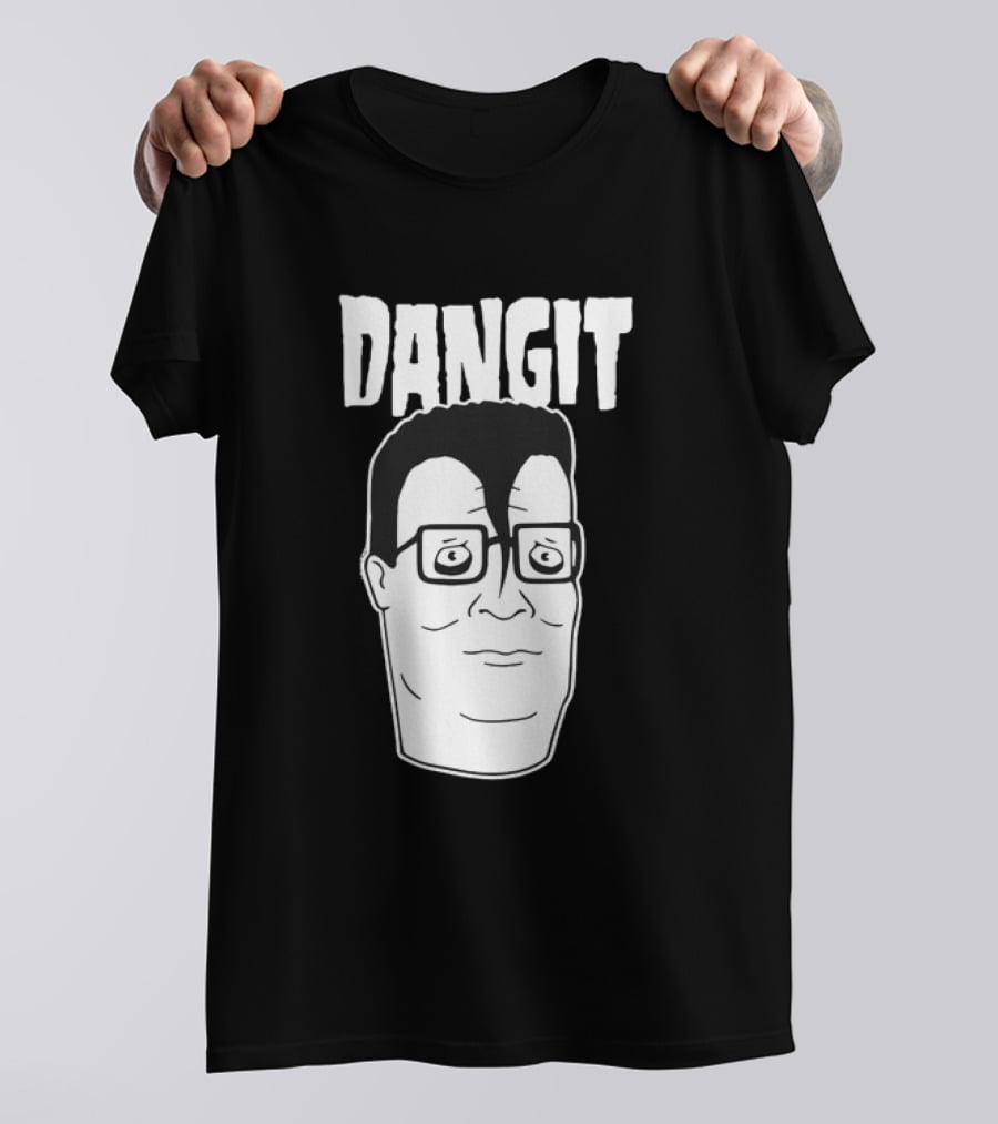 Hank Hill Danzig Mashup Dangit Face T-Shirt