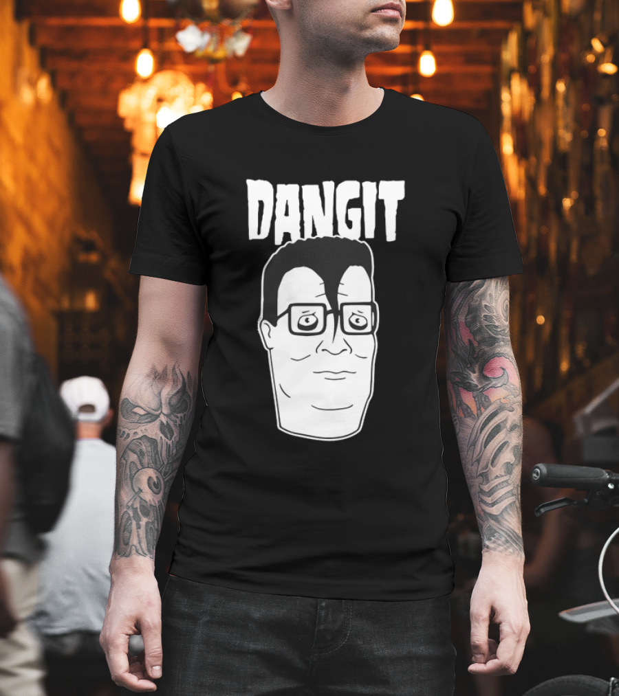 Hank Hill Danzig Mashup Dangit Face T-Shirt