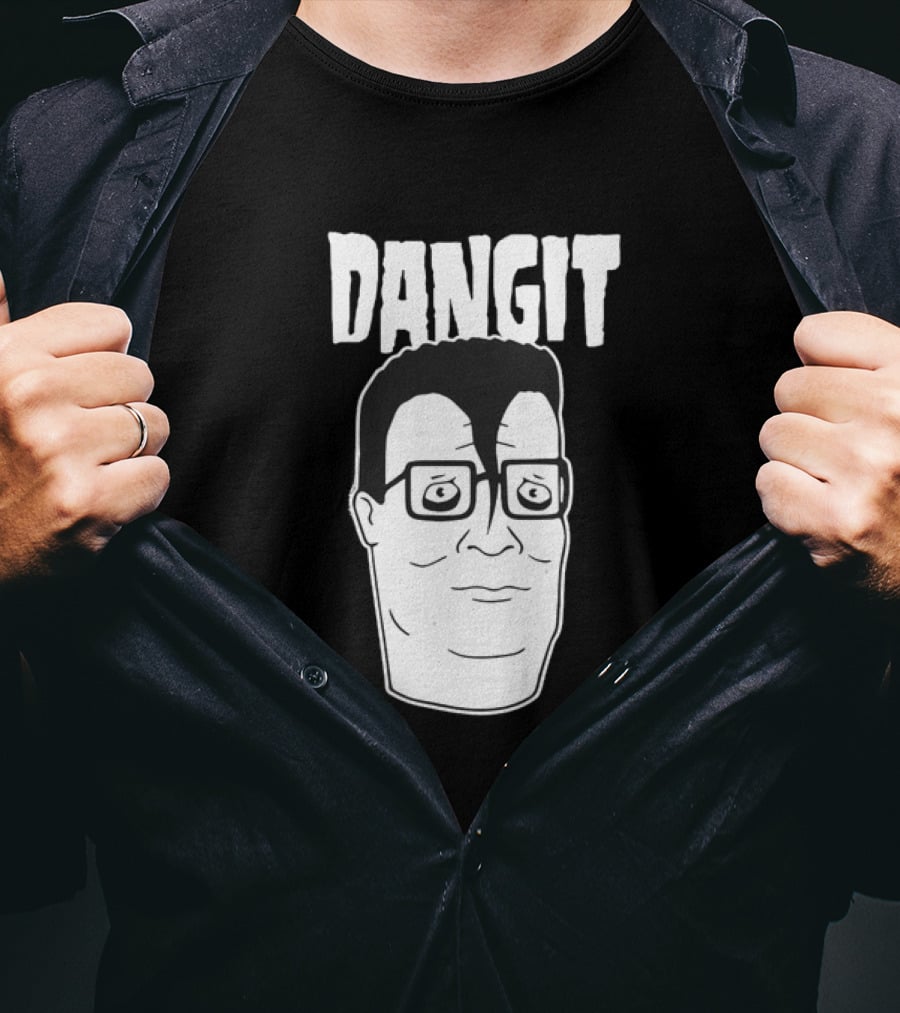 Hank Hill Danzig Mashup Dangit Face T-Shirt