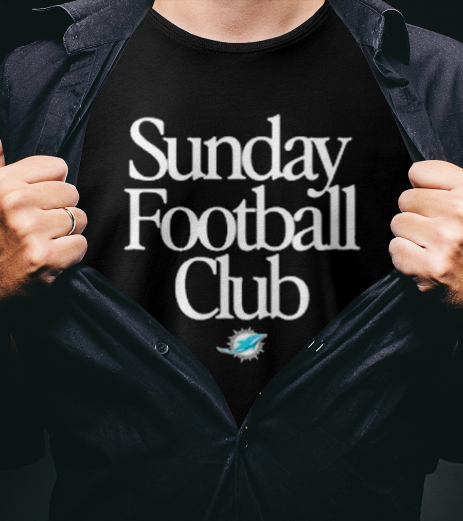 Miami Dolphins Sunday Football Club Discover The Hottest T-Shirt