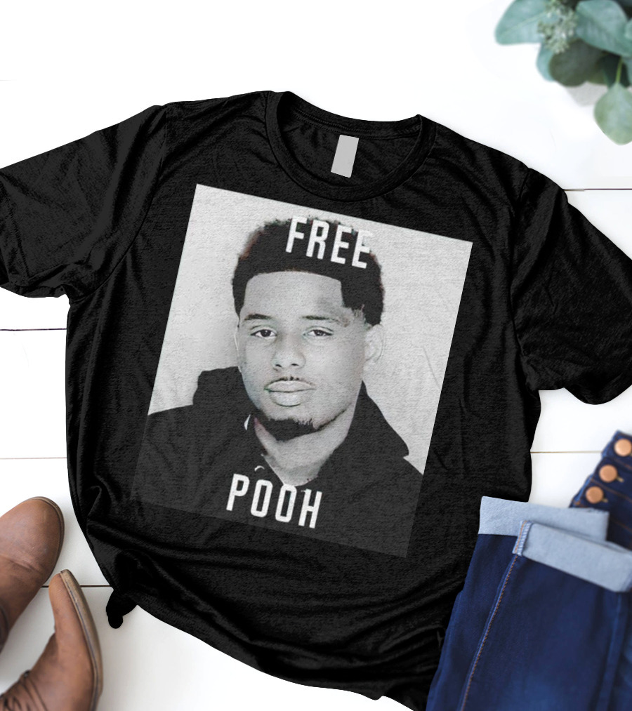 Free Pooh Shiesty American Rapper T-Shirt