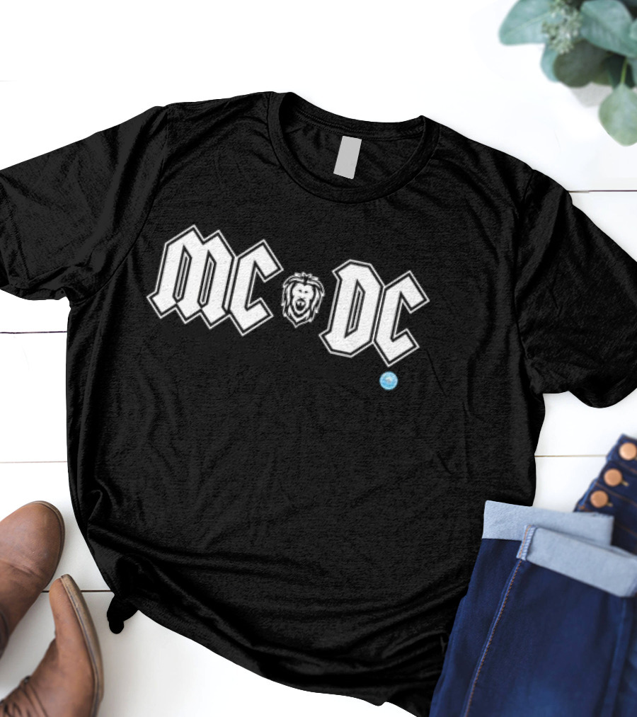 MC DC Motor City Dan Campbell Detroit Lions Football Lions T-Shirt