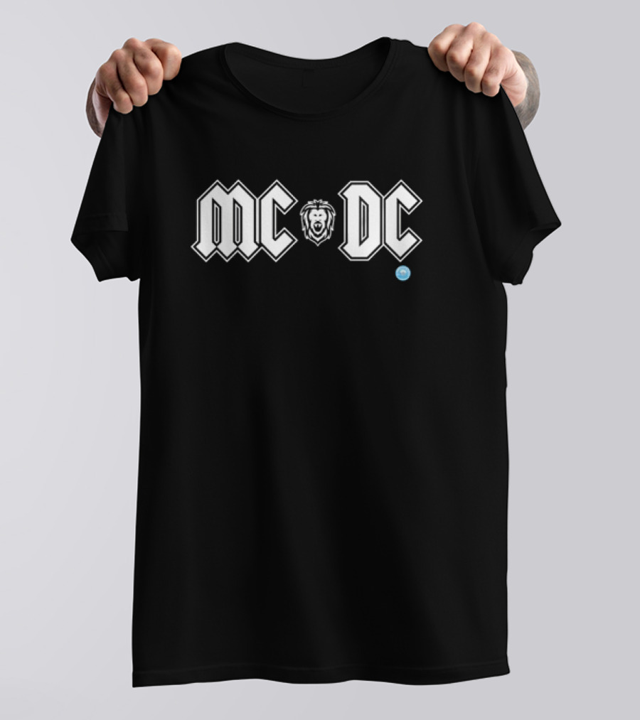 MC DC Motor City Dan Campbell Detroit Lions Football Lions T-Shirt
