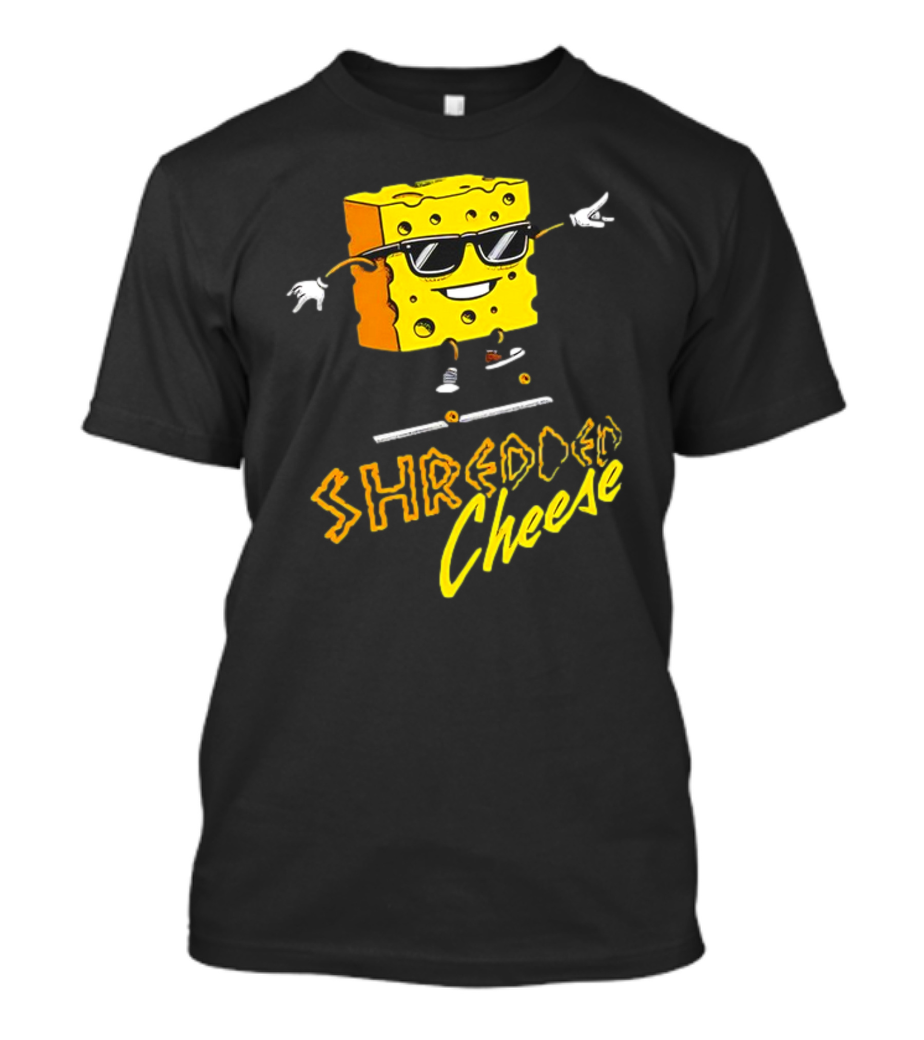 Shredded Cheese Skating Sunglasses Skateboard 2.0 T-Shirt