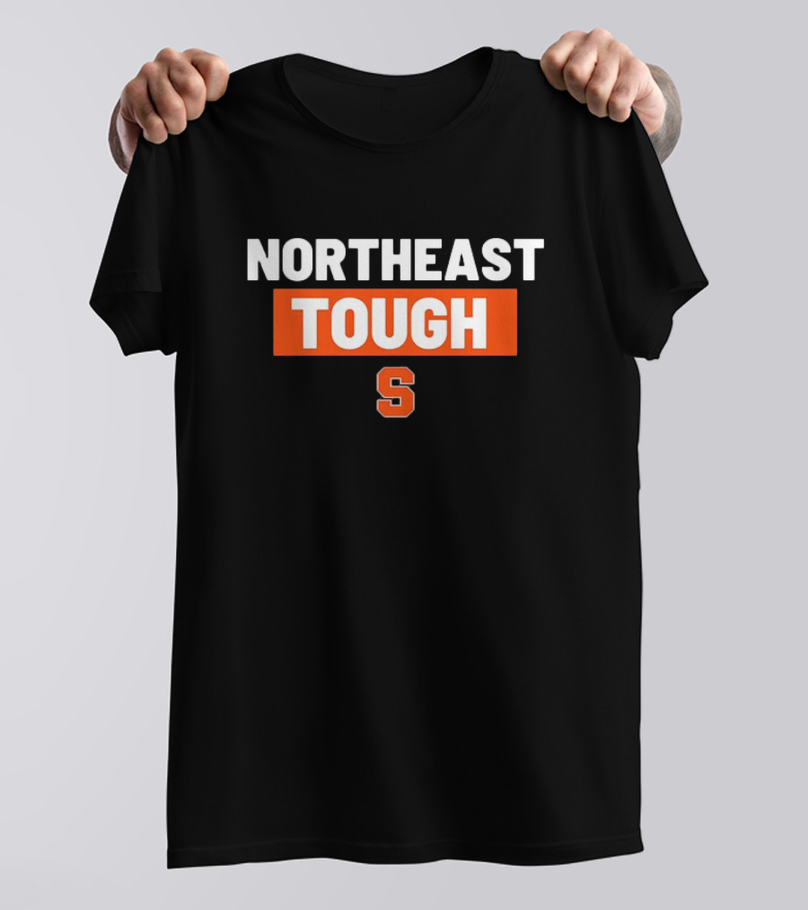 Northeast Tough Syracuse Orange S Logo Apparel Sports Fan Gear T-Shirt